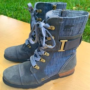 Sorel, Size 7, blue-gray